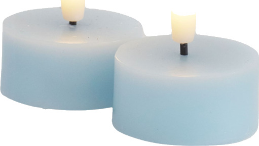 Sirius Sille LED telys batteri blå