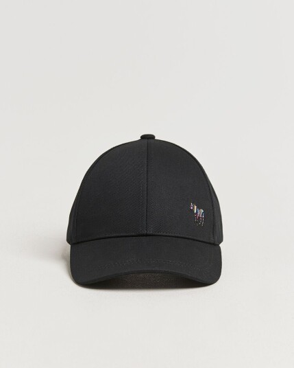 PS Paul Smith Baseball Zebra Cap Black PS Paul Smith Baseball Zebra Cap Black