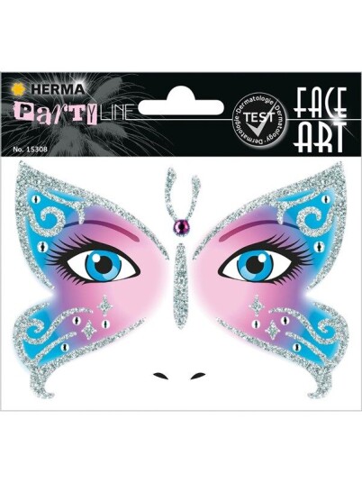 HERMA Face Art Sticker Butterfly HERMA Face Art Sticker Butterfly
