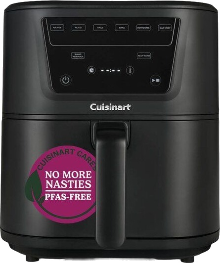 Cuisinart Compact Max Airfryer AFS8OBLE 7,6L 2000W Svart med Berøringskontroll Cuisinart Compact Max Airfryer AFS8OBLE 7,6L 2000W Svart med Berøringskontroll