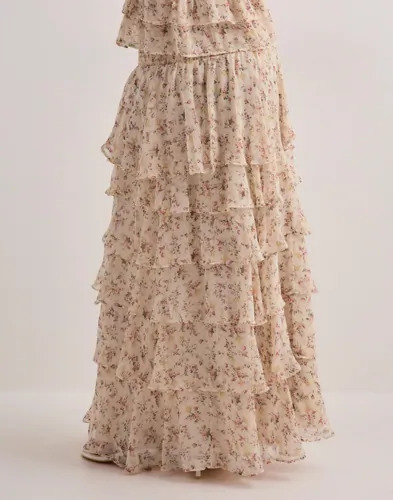 Neo Noir Blomstrete Morris Meadow Printed Skirt