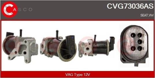 EGR ventil CASCO CVG73036AS EGR ventil CASCO CVG73036AS