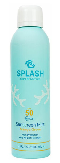 Splash Mango Grove Sunscreen Mist SPF 50 200 ml