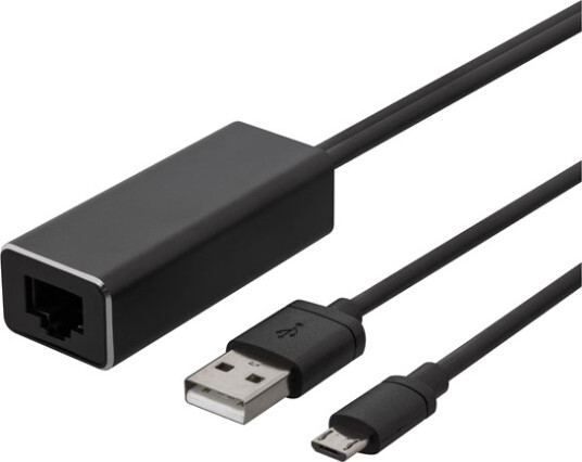 Deltaco Ethernet adapter for casting devices 1m