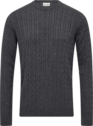 Bruun & Stengade Bs Guizchou Regular Fit Knitwear Grey XL