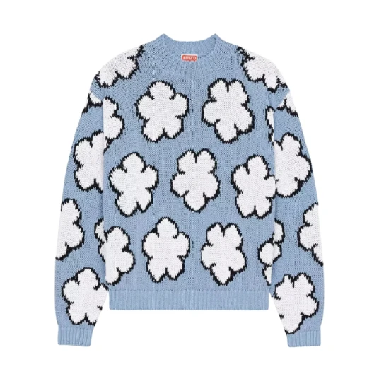 Kenzo, Dame, Strikkevarer, Blå, S,
