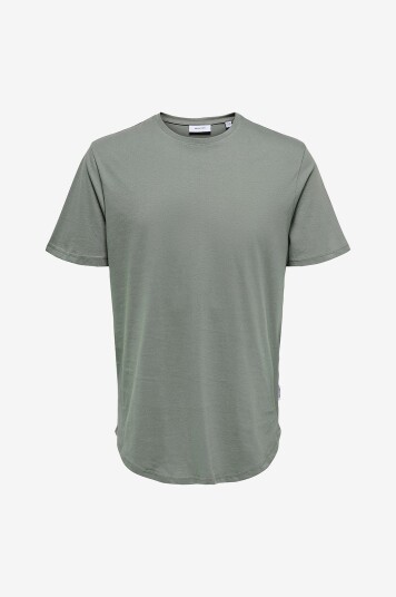 ONLY & SONS - T-shirt onsMatt Longy SS Tee Noos - Grå