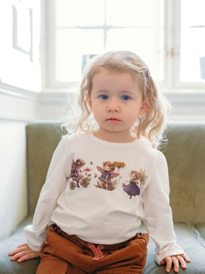 Only Kids Ginnie Genser Regular Fit Tender Yellow Always (116 / 6 år)
