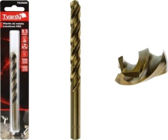 Borejern Hard Kobalt Hss M35 10 Mm (1/48/192)