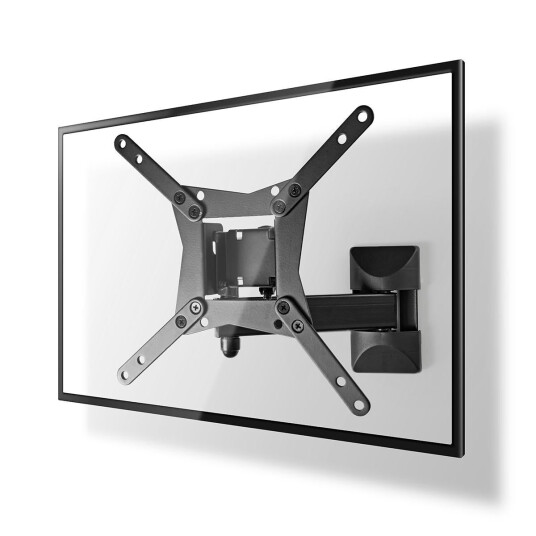 Nedis Fullt Bevegelig Veggfeste for TV 10-32" Maks. 30 kg Svart