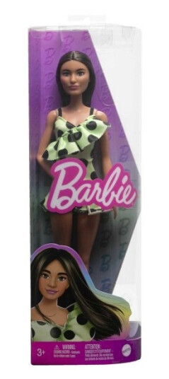 Mattel Barbie Fashionista-Dukke Med Prikkete Jumpsuit