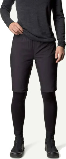 Houdini W"s Moonwalk Shorts True Black Black M