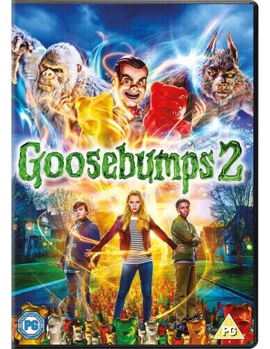 Goosebumps 2 DVD 2019 Jeremy Ray Taylor Sandel DIR cert PG Englist Brand New Goosebumps 2 DVD 2019 Jeremy Ray Taylor Sandel DIR cert PG Englist Brand New