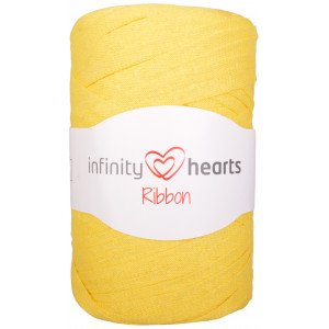 Infinity Hearts Ribbon Stoffgarn 27 Gul