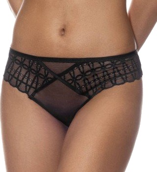 Mey Truser Captivating Mini Brief Svart 42 Dame