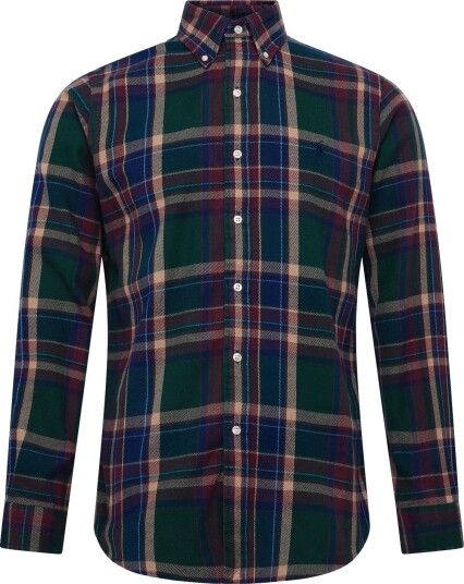 Polo Ralph Lauren Custom Fit Plaid Flannel Shirt   7402 FOREST BURGU   XL