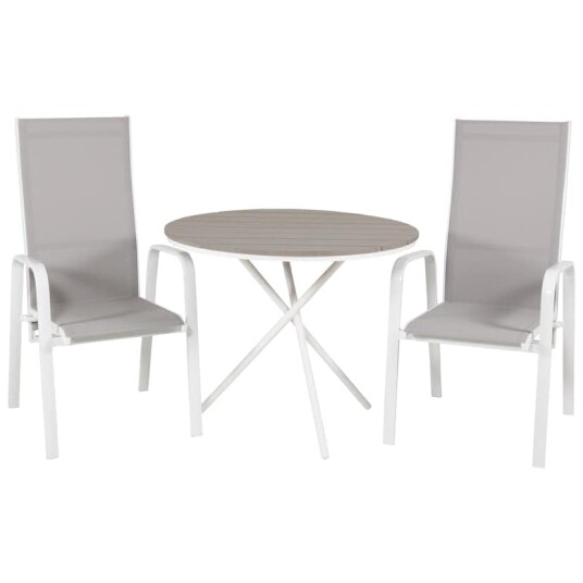 Cafégruppe Venture Home Pincy Ø 90 med 2 Copacabana Stoler