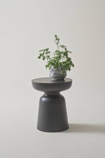 Jotex BRANTFORD sidebord, diameter 41 cm Mørk grå 1702575-02-0 1702574-02-0