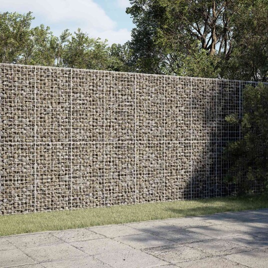 vidaXL Gabion med 5 mm Tråd og 5x5 cm Maske 300x20x200 cm