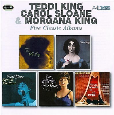 MediaTronixs Teddi King : Five Classic Albums CD 2 discs (2015) Pre-Owned
