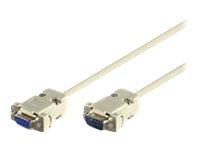 MicroConnect Seriellforlengelseskabel - DB-9 (hann) til DB-9 (hunn) - 1.8 m