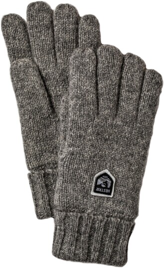 Hestra Basic Wool Glove Charcole 9