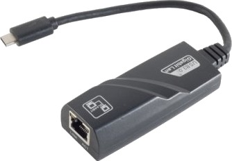 Shiverpeaks Basic S Usb Adapter C Hann   Rj45 Hunnkontakter: Usb 3.1 C Hann Til Rj45 Gigabit Ethernet   1 Stk Bs13 50018