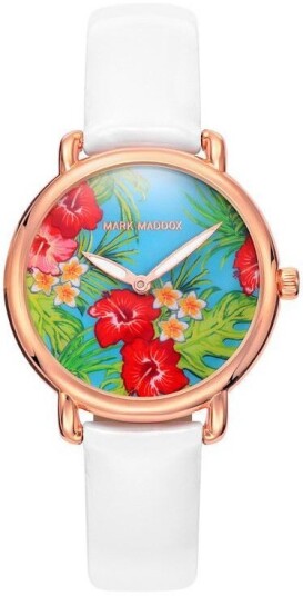 Mark Maddox Herreklokke MC2001 01 Classic Lær Ø42 mm