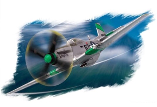 HobbyBoss 1/72 P-51D Mustang IV
