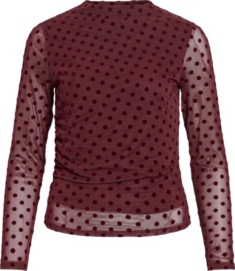 Vila Virikke L/S Funnel Neck Top Noos PORT ROYALE XXL Vila Virikke L/S Funnel Neck Top Noos PORT ROYALE XXL