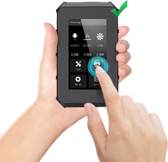 Artillery Touch Screen Assembly Sidewinder X3 / X4 Artillery Touch Screen Assembly Sidewinder X3 / X4