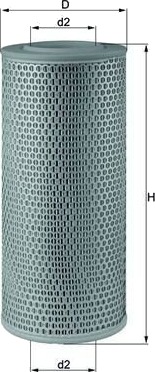 MAHLE LX 610 Luftfilter MAHLE LX 610 Luftfilter