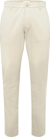Knowledge Cotton Apparel Luca Slim Chino Pants Grey 29 x 34