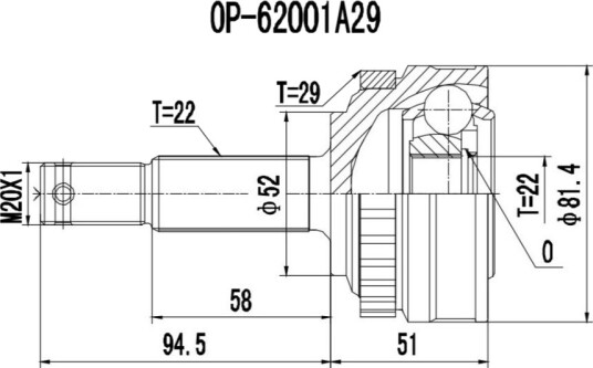 PROCARO 77-OP-300 Drivledd