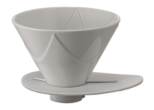 Hario V60 Mugen Pour Over Dripper - White Hario V60 Mugen Pour Over Dripper - White