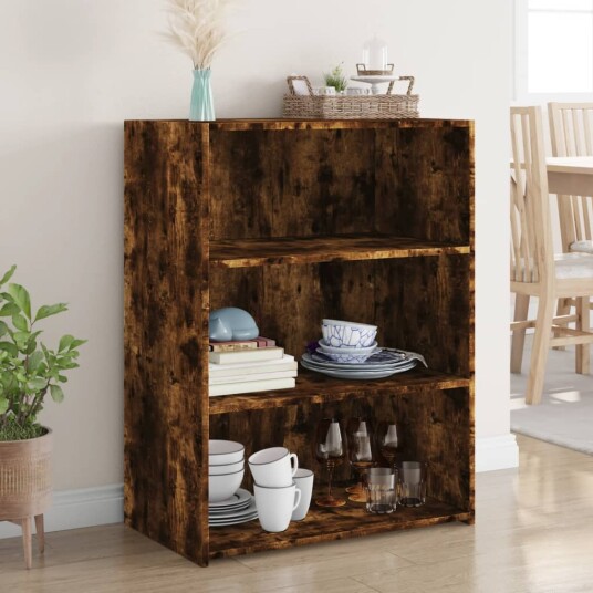 Skjenk røkt eik 70x41x93 cm konstruert tre 8721102652752