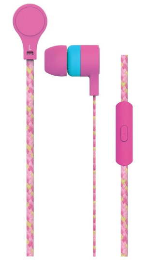 Maxell Earphones With Mic Cordz Pink 303782.00.Cn Headphones Maxell Earphones With Mic Cordz Pink 303782.00.Cn Headphones