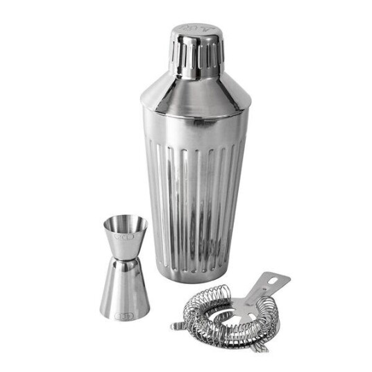 Vargen & Thor Glima barsett 3 deler 750 ml sølv