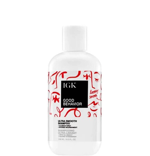 IGK Good Behavior Ultra Smooth Vegansk Sjampo 236 ml for Krøllete Hår IGK Good Behavior Ultra Smooth Vegansk Sjampo 236 ml for Krøllete Hår