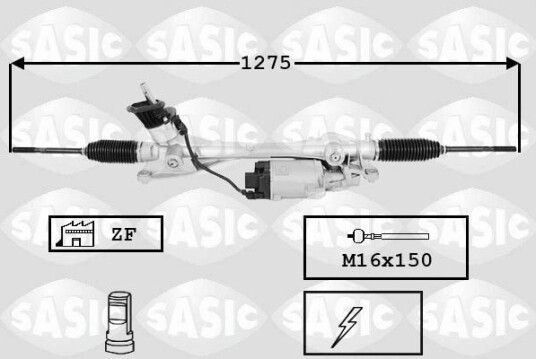 SASIC 7176063 Tannstang