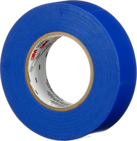 3M 165Bl6e 1 Stykker Blå Pvc 600 V Blister 25 M
