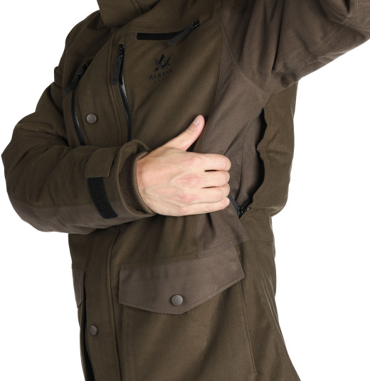 Alaska 1795 M"s Tundra Jacket Brown Brown XS