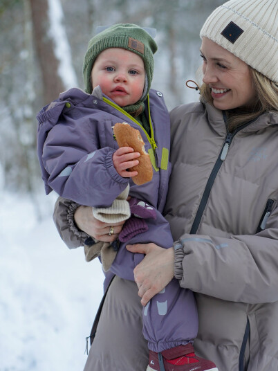 Kattnakken Parkdress Baby Frost Blå 74