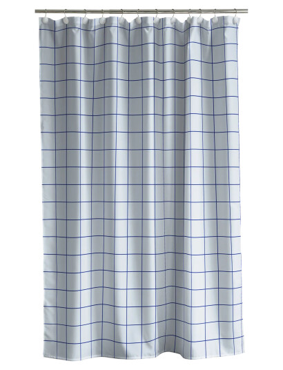 Södahl Badeforhæng Vista - White - 180X220CM x 220