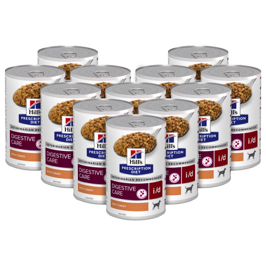 I/D Digestive Care Turkey Canned Wet Dog Food 360 G X 12 I/D Digestive Care Turkey Canned Wet Dog Food 360 G X 12