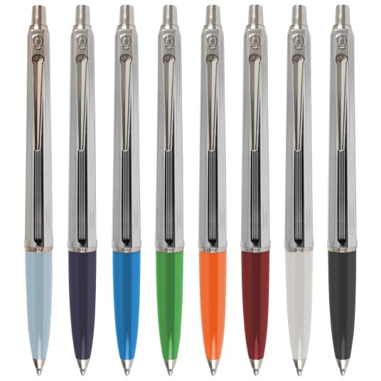 Ballograf Epoca Chrome Ballpoint Navy blue Ballograf Epoca Chrome Ballpoint Navy blue