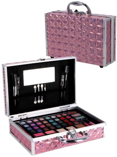 Casuelle Makeup Sminkekoffert Med Speil Og Sminkesett For Barn