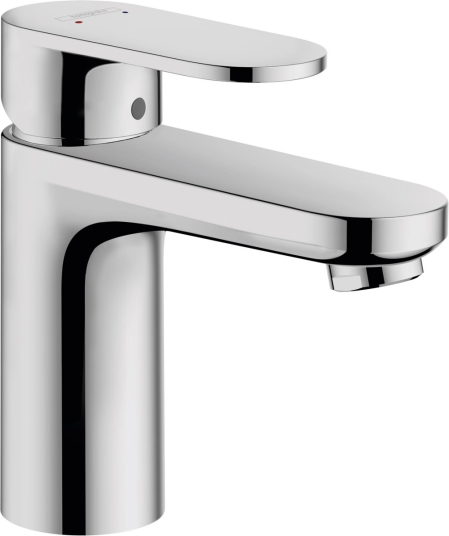 Hansgrohe Vernis Servantbatteri 100 Med bunnventil, Krom