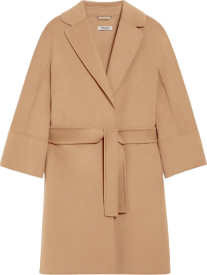 Max Mara Dame Frakker Brun M,