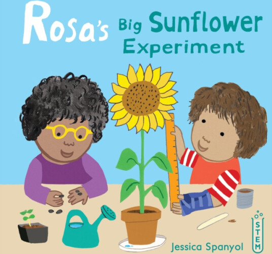 Rosa's Big Sunflower Experiment